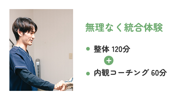 無理なく統合体験